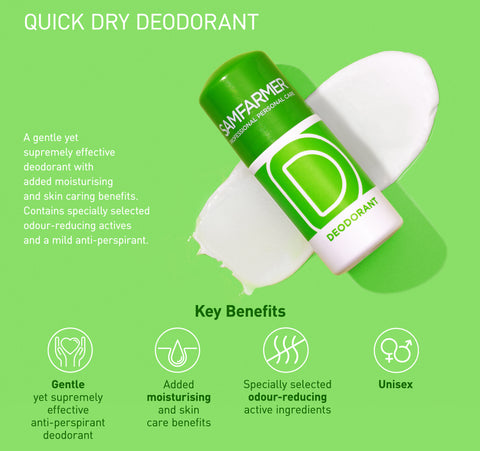 Sam Farmer deodorant info