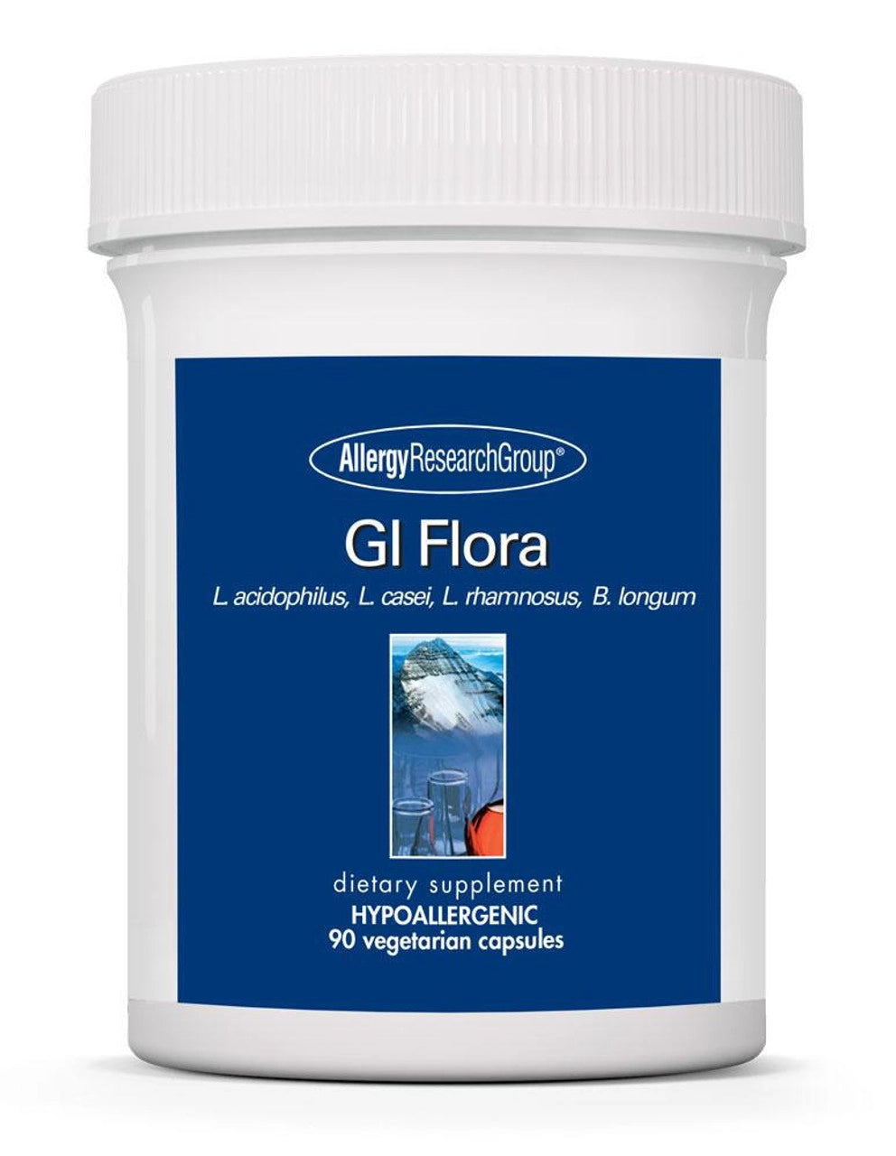 GI Flora 90 veg caps Allergy Research Group