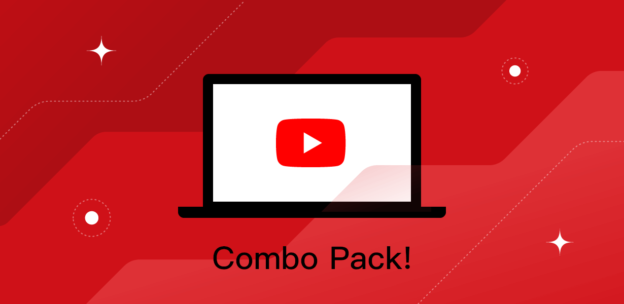 YouTube Combo Pack !! 1000 Views and 500 Likes - Instant Viral product image