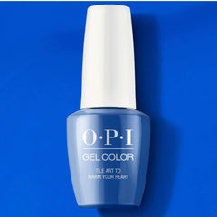OPI Gel "Tile Art To Warm Your Heart" - Cobalt Blue 