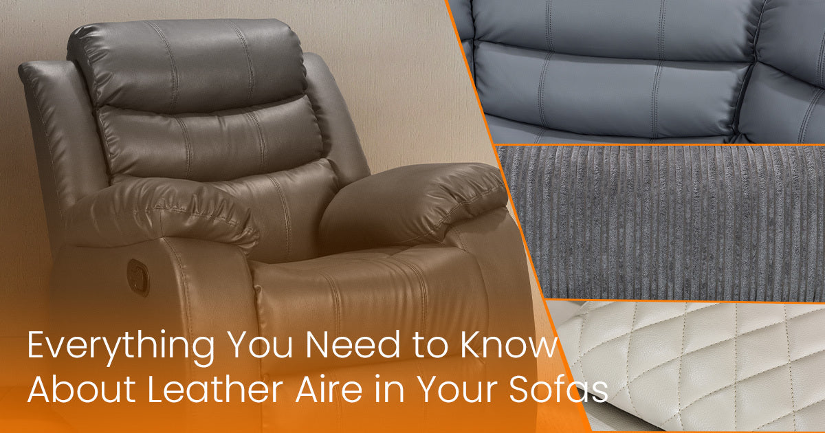 Everything you need to know about leather aire in your sofas At The Sofa Shop