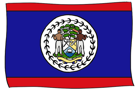 Belize flag