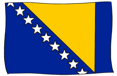 Bosnia and Herzegovina flag