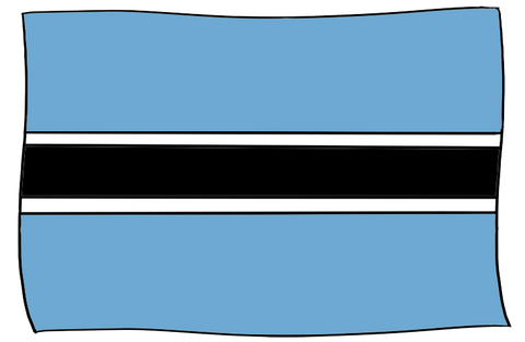 Botswana flag