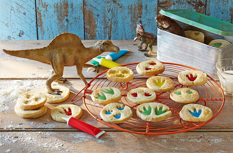 fun dinosaur baking for children