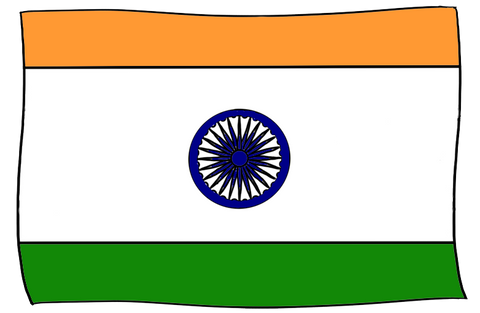 India flag