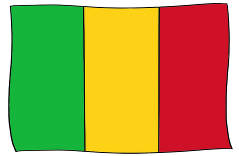 Mali flag