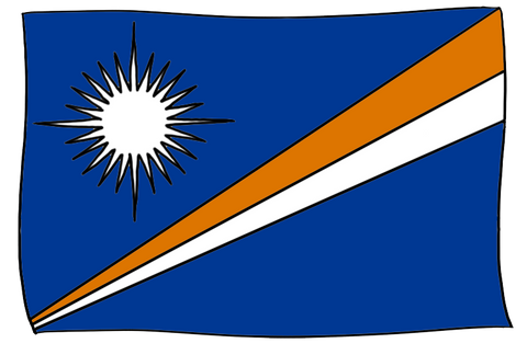 Marshall Islands flag