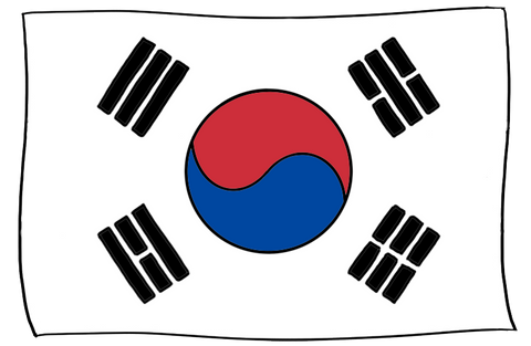 South Korea flag