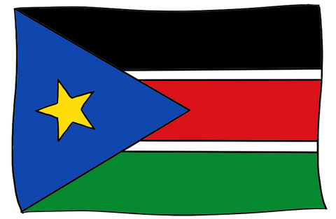 South Sudan flag