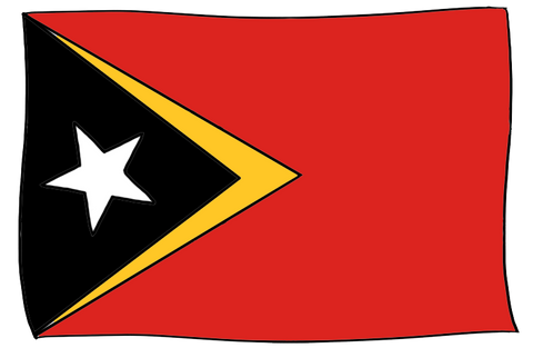 Timor-Leste flag