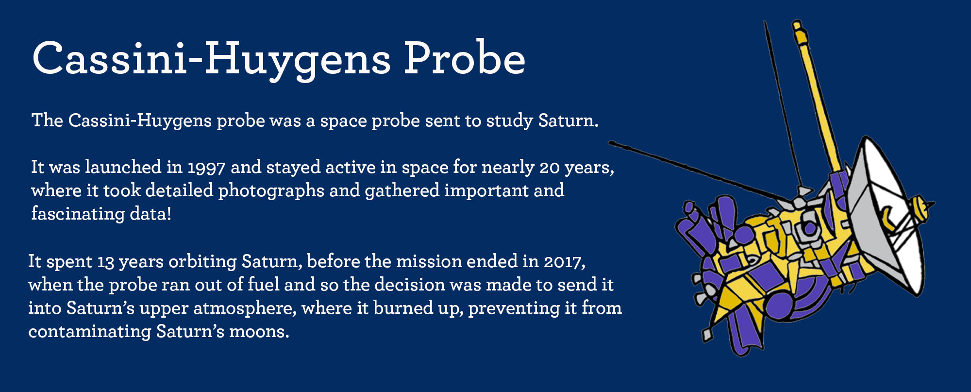 facts about cassini-huygens probe