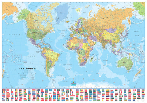 large travel map