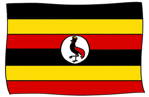 Uganda flag