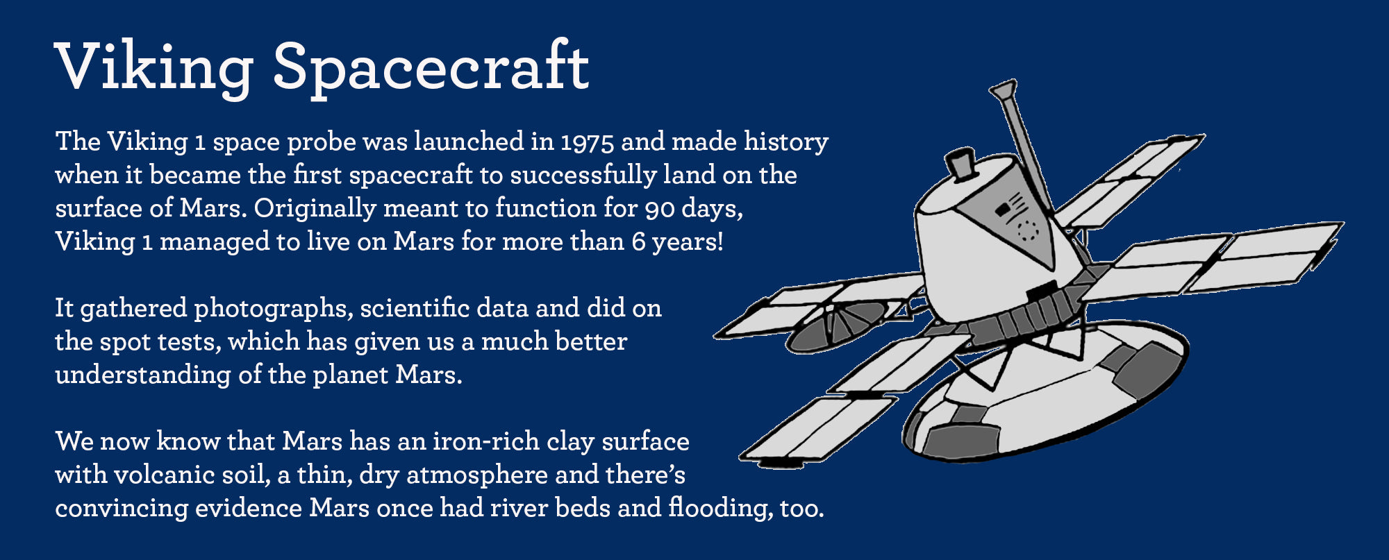 facts about viking 1 spacecraft