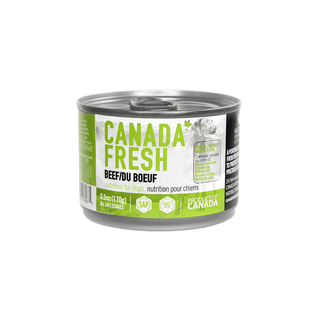 Canada Fresh Beef Can Dog 6 oz. by Petkind