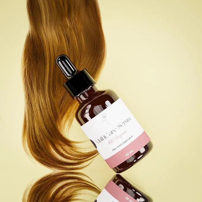 Natural Hair Serum Bottle