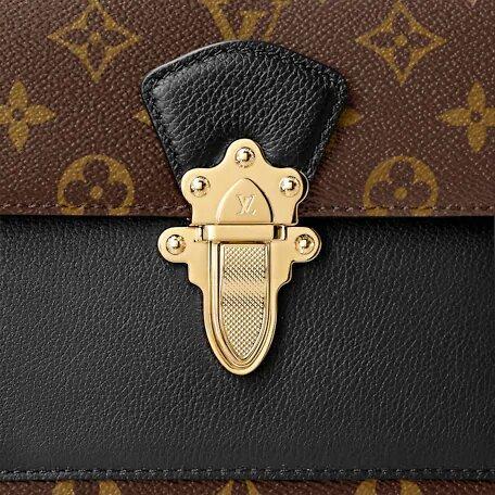 Louis Vuitton Monogram Canvas Black Victoire Bag - Yoogi's Closet