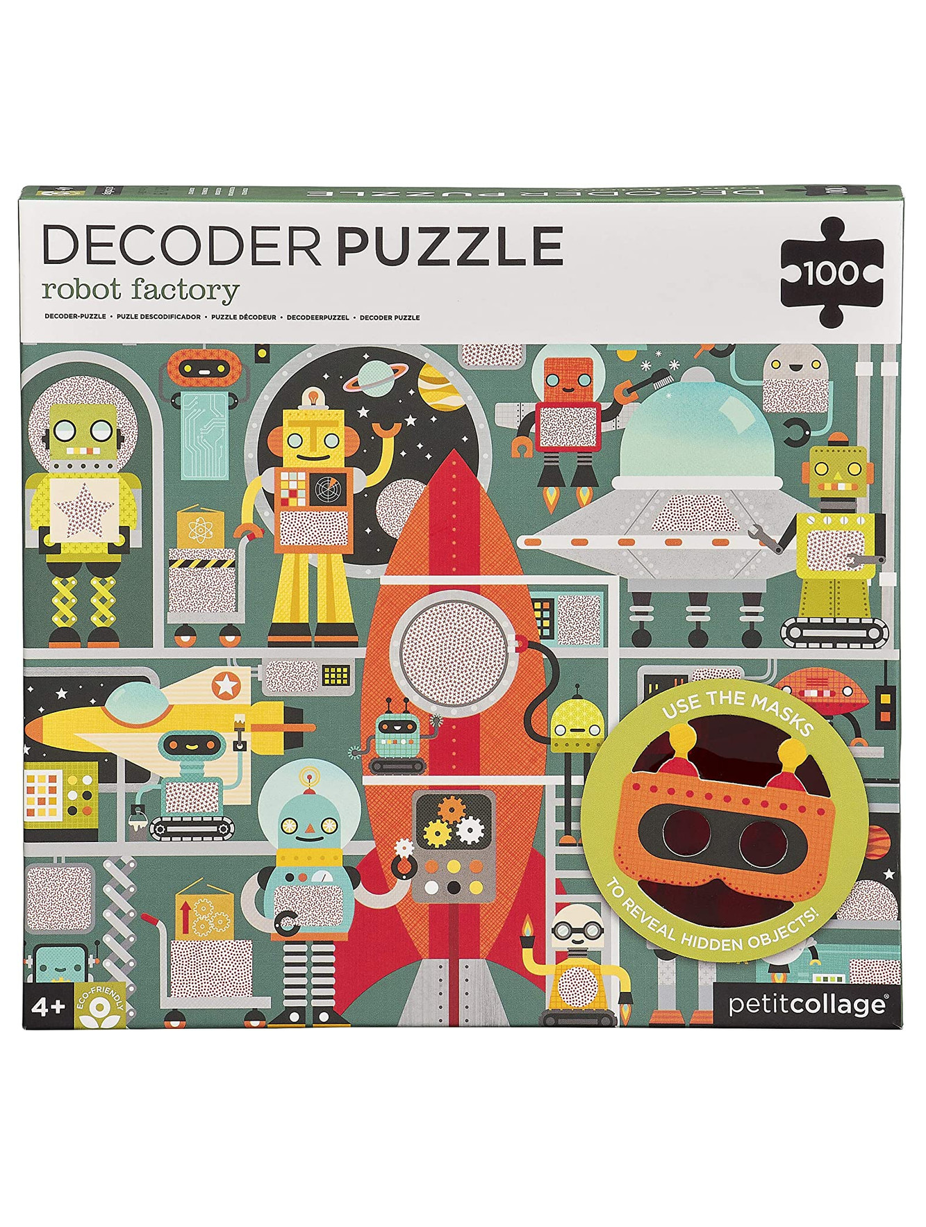 Robot Factory Decoder Puzzle