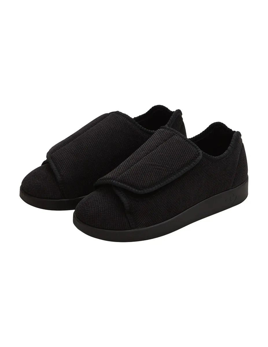 Women’s Double-Extra Wide Easy Closure Slipper for Seniors - Senior Supply product image