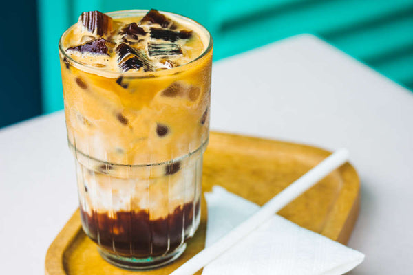 Vietnamese iced coffee is a sweet and creamy