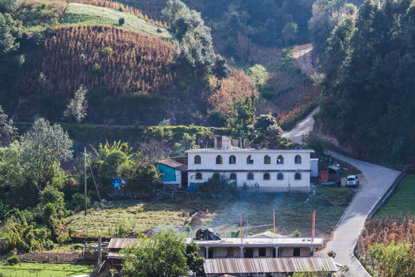 Farmer's house in Guatemala