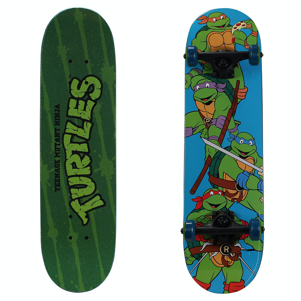 Detective Cerebrum Lounge Teenage Mutant Ninja Turtles 28" Complete Skateboard - Turtle Time –  Playwheels