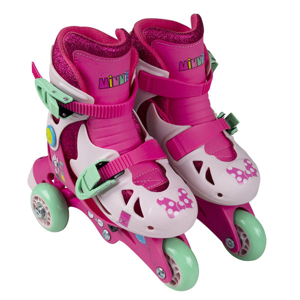 timer invoeren Overleven Disney Minnie Mouse Convertible 2-in-1 Kids Skate Junior Size 6-9 –  Playwheels