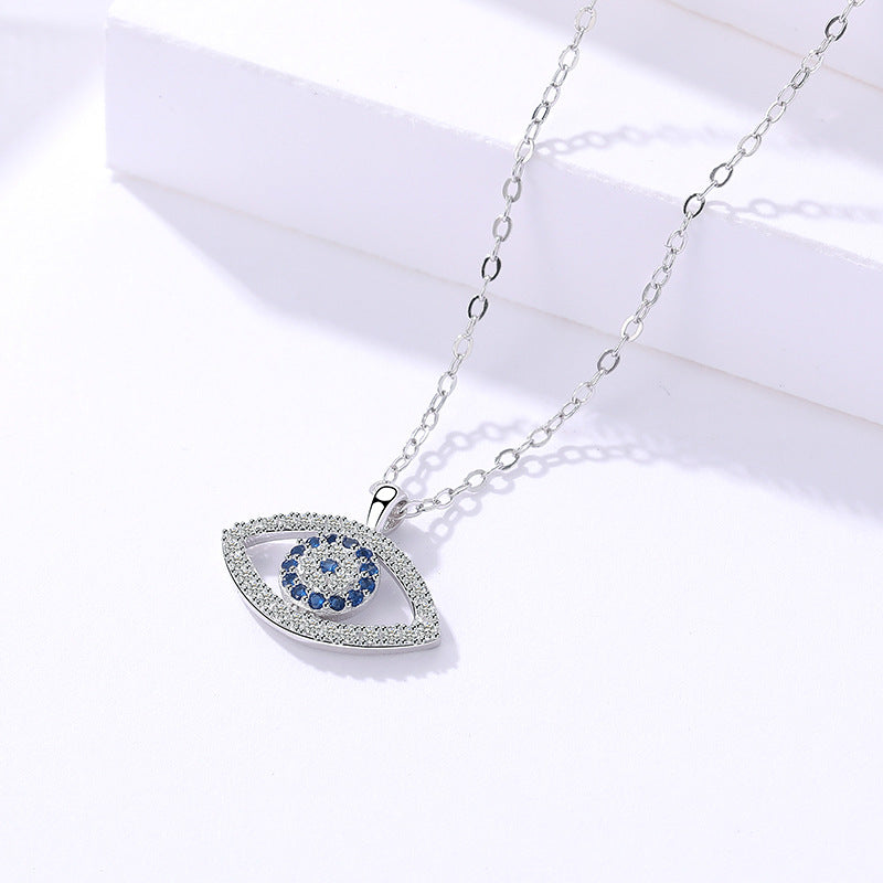 XSpiritual™- Silver necklace with "Protection from the Evil Eye."