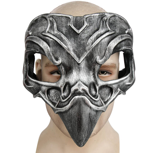 My lore accurate Skull Mask Cosplay : r/OddTaxi