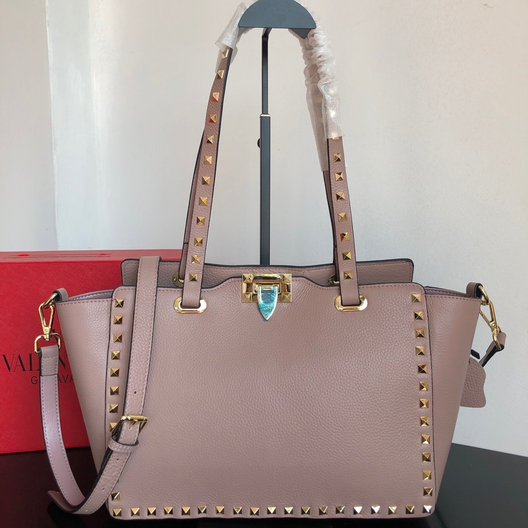 Valentino Newest Popular Women Leather Handbag Tote Crossbody Sh