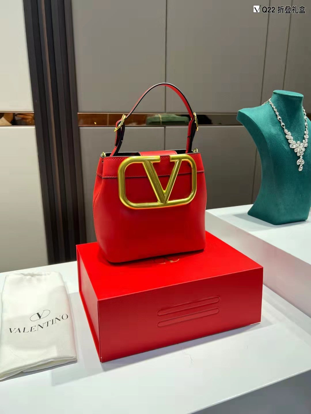 Valentino Women's Tote Bag Handbag Shopping Leather Tote Crossbody Satchel