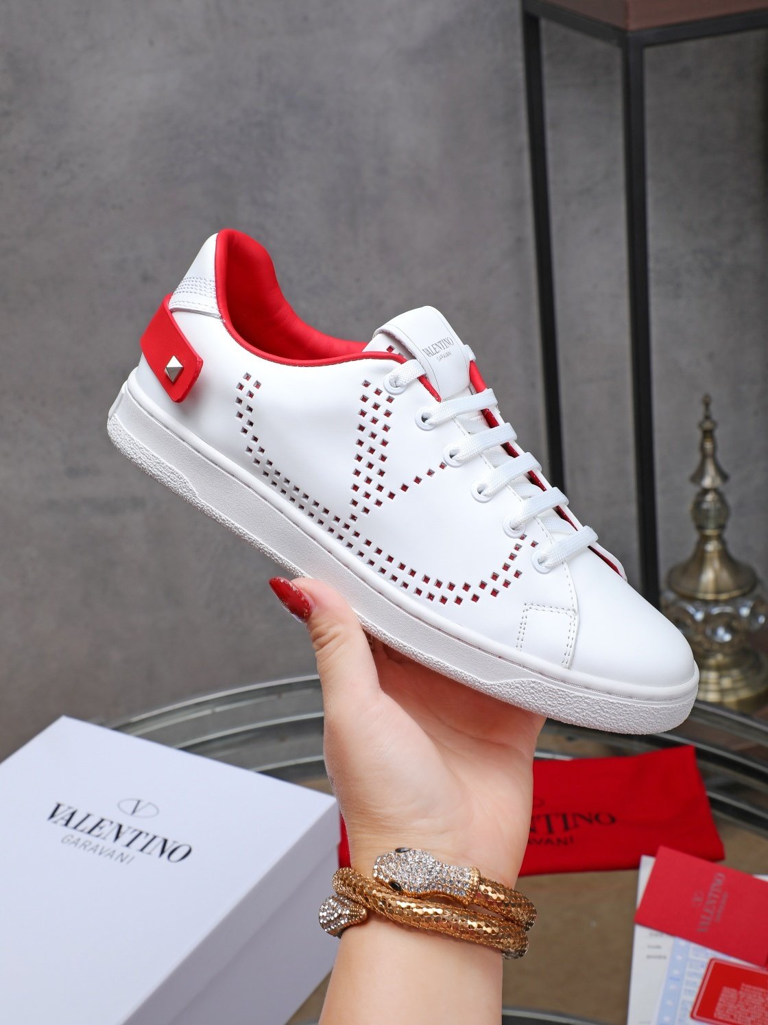 Valentino Woman's Men's 2020 New Fashion Casual Shoes Sneaker Sport   Running Shoes