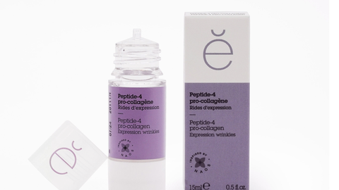 The anti-aging Etat Pur Peptide-4 Pro-Collagen reduces fine lines and wrinkles