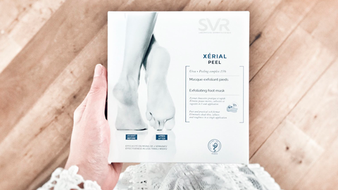 ماسك مرطب و مقشر للكعب - SVR Xérial Peel Sock Mask