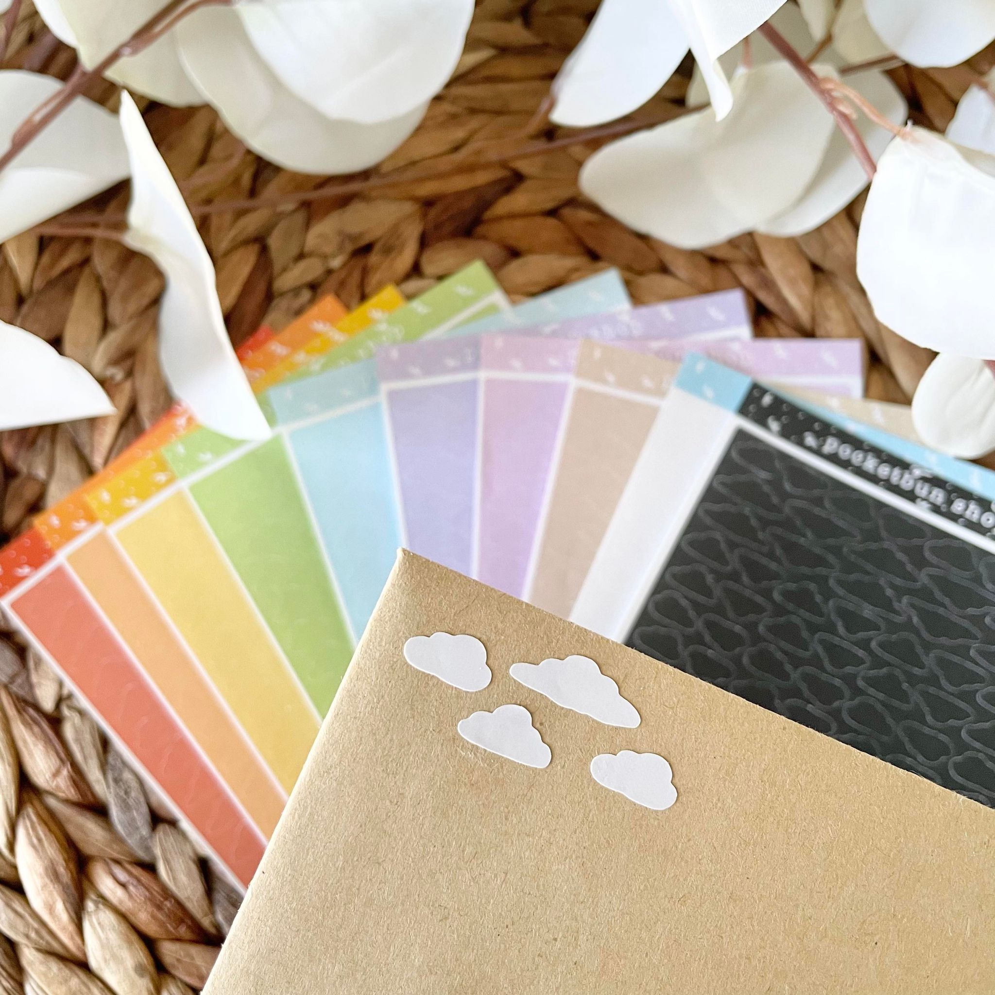 Small Confetti Deco Polco stickers sheets bundles