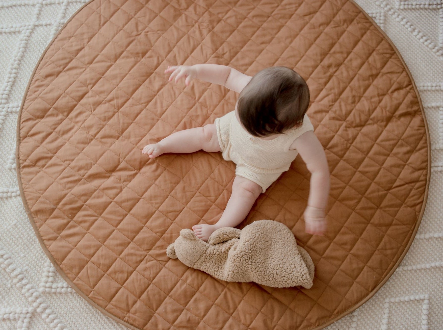 Waterproof Padded Play Mat | Chestnut