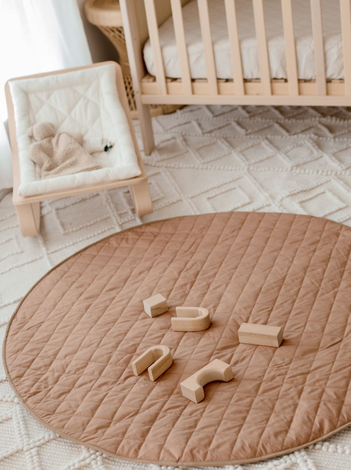 Waterproof Padded Play Mat | Chestnut