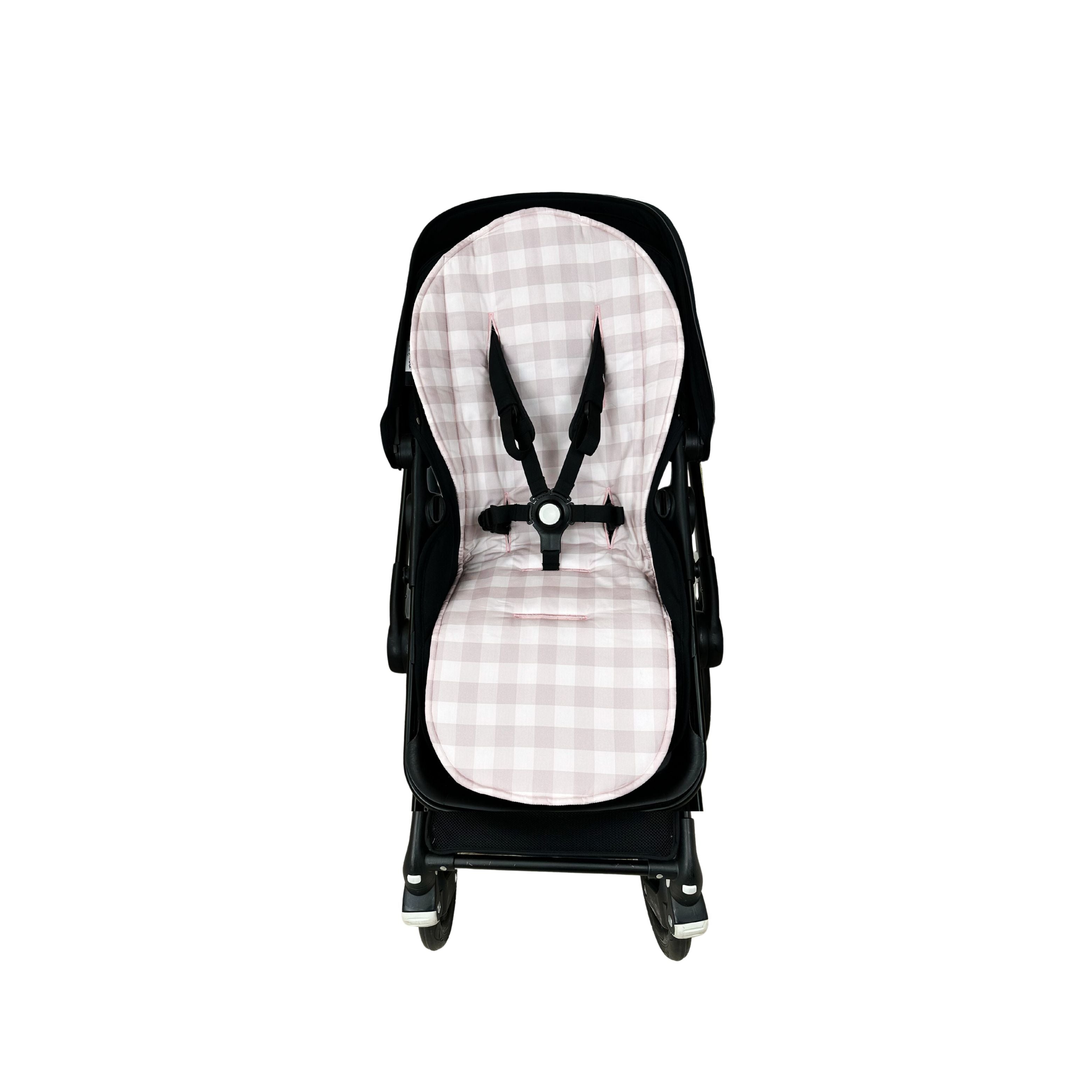 Universal Pram Liner | Blush Gingham