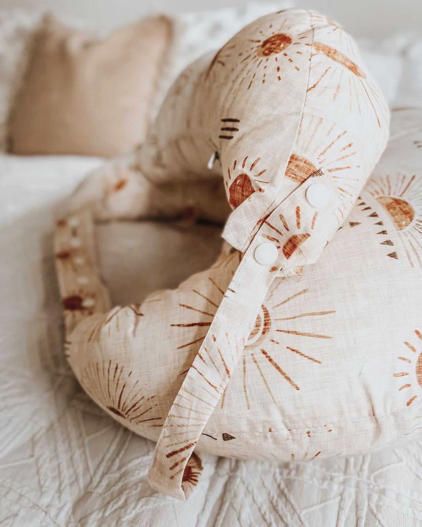 Feeding Pillow Set | Bohemian Sunshine