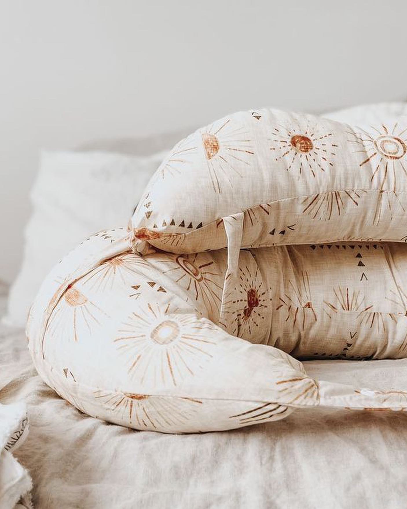 Feeding Pillow Set | Bohemian Sunshine