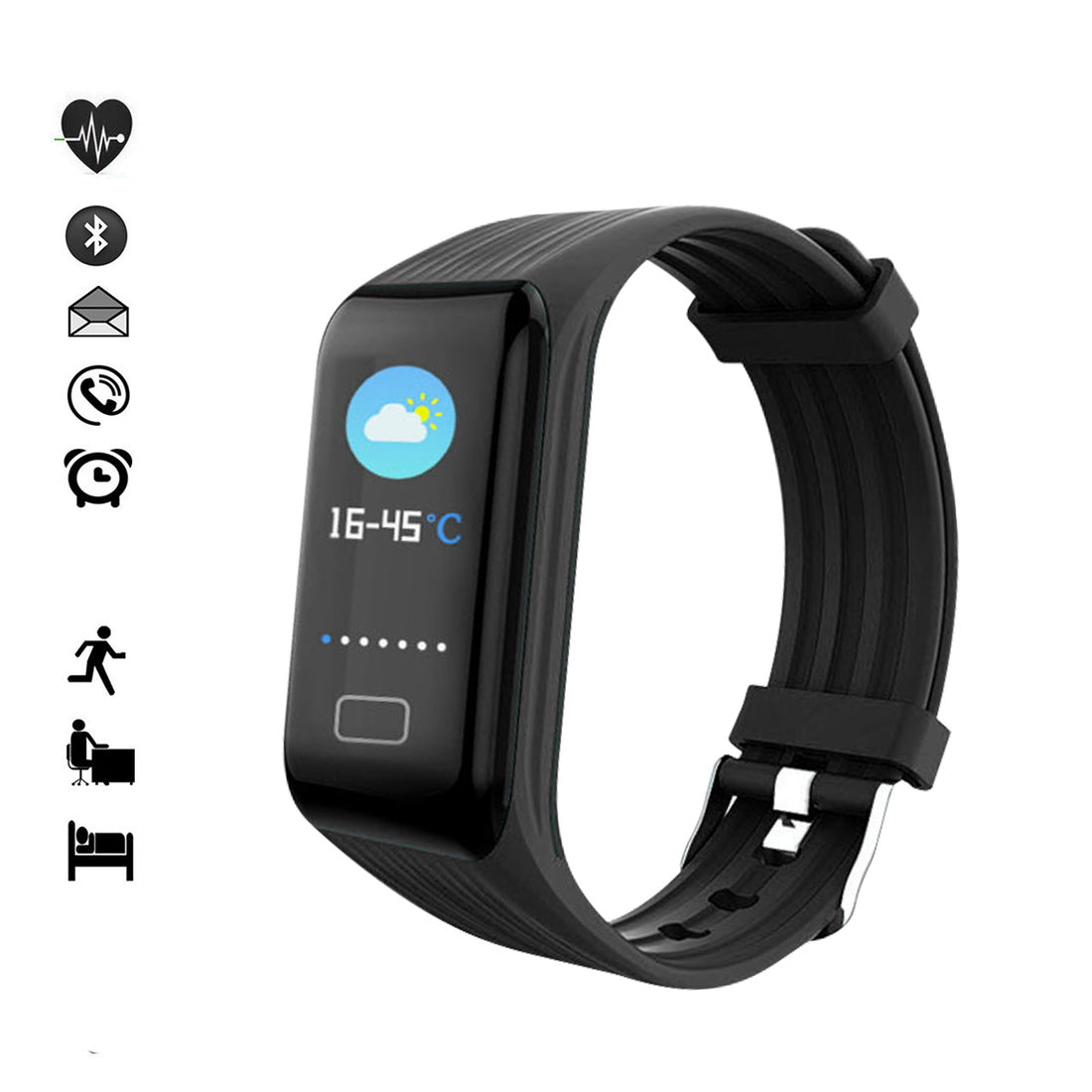MONTRE SPORT GPS BLUETOOTH MULTI-FONCTIONS COMPATIBLE iOS&ANDROID