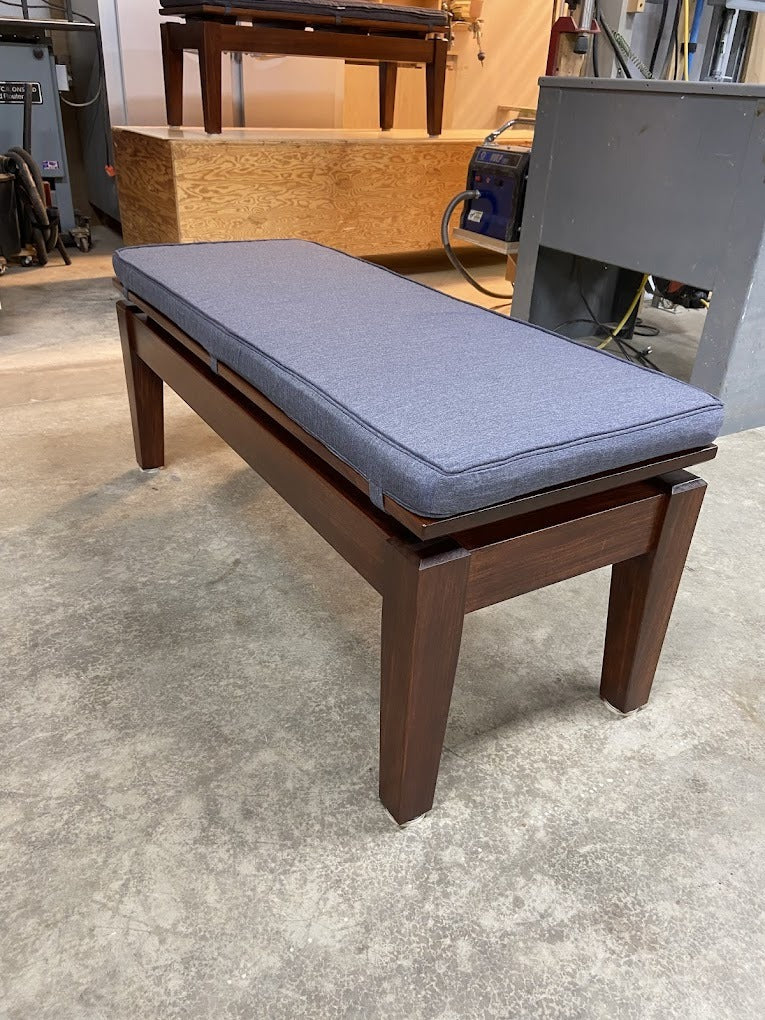 Custom bench cushion