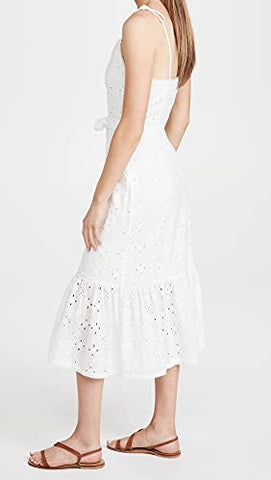 PAIGE Seryne White Eyelet Dress