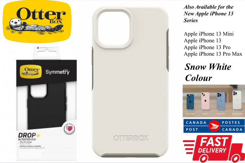 Otterbox Symmetry Slimmer Style Coloured Phone Cases Snow White Colour For Apple Iphone 12mini 12pro Max New Iphone 13 Series Super Savings Technologies Co Ltd