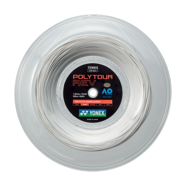 Yonex Unisex's Poly Tour Pro String Reel-Black, 1.25