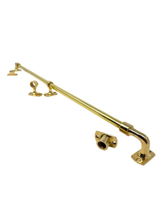 Solid Brass Tipping Rails for Shelves – ALOTOFBRASSERA