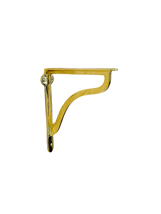 HRLBrass Shelf Brackets - Burnished Unlacquered Brass – hrlbrass