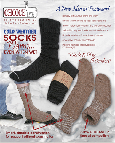 SlipperBootie Alpaca Socks - Made in the USA