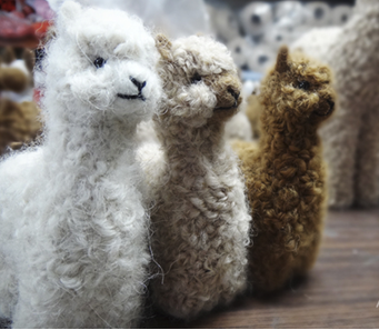 Alpacadorable Cria Hand Made Baby Alpaca Ornaments